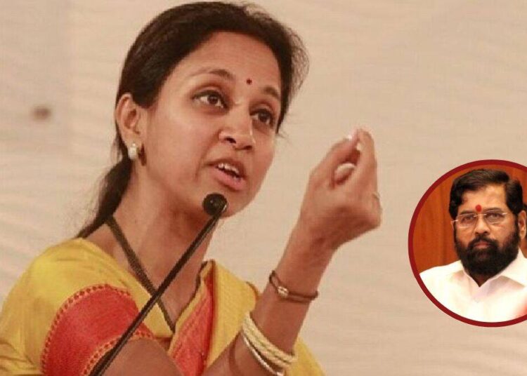 कुणीही यावं आणि टपली मारून जावं…”, सुप्रिया सुळेंचा एकनाथ शिंदे सरकारवर हल्लाबोल