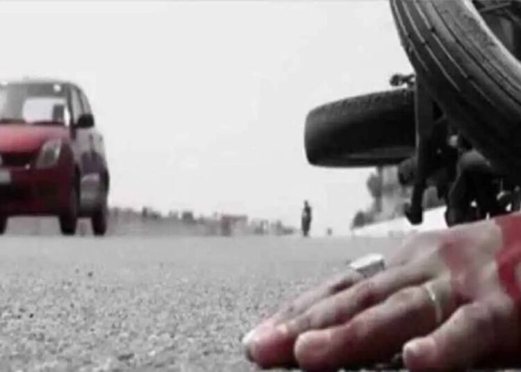 महामार्गावर मृतदेहावरून शेकडो वाहने धावली..