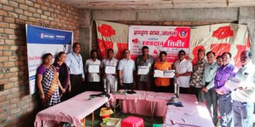 ब्राह्मण सभा जालना येथे ब्राह्मण सभा व एच डी एफ सी बँक यांच्या संयुक्त विद्यमाने रक्तदान शिबीर संपन्न