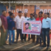 आ. राम सातपुते यांनी ख्रिस्ती समाजाची बदनामी केल्याने त्यांच्या प्रतिमेस जोडे मारून केला निषेध