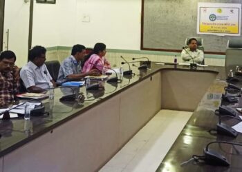 वातावरणातील बदल आणि मानवी आरोग्य संदर्भातील जिल्हास्तरीय टास्क फोर्स समितीची बैठक