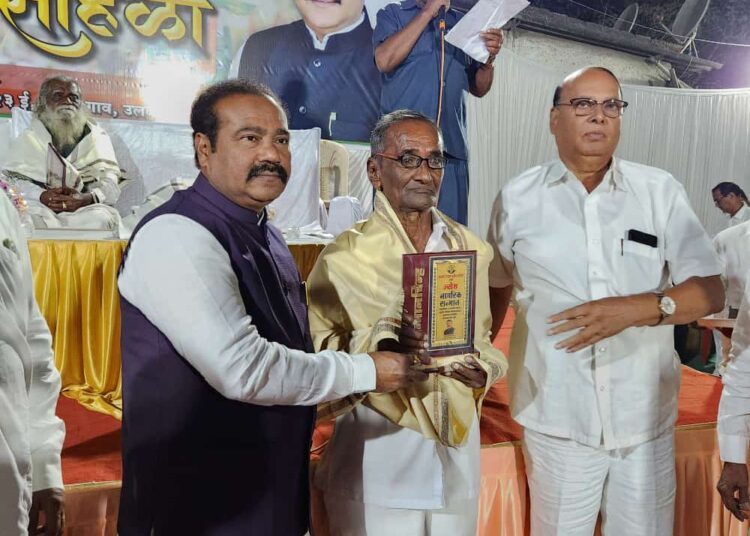 जेष्ठ नागरिकांचा सन्मान हिच काँग्रेस पक्षाची संस्कृती – महेंद्रशेठ घरत