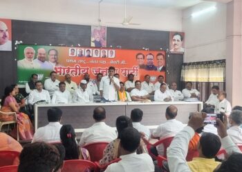 भाजप लागले कामाला : भाजपा पदाधिकारी व कार्यकर्त्यांनी आगामी स्थानिक स्वराज्य संस्था निवडणुका जिंकण्यासाठी सज्ज रहा -भाजपा जिल्हाध्यक्ष आ.संतोष पाटील दानवे