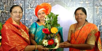 सिंदखेडराजा येथे मराठा समन्वय परिषदेच्या राज्य कार्याध्यक्षा अनिताताई काळे यांचा सन्मान