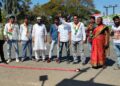 अखेर राज्यपालांची उचलबांगडी, जालन्यात काँग्रेस सेवादलाचा वतीने फटाके फोडून जल्लोष