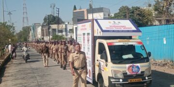 पोलिस प्रशिक्षण केंद्रातील 450 प्रशिक्षणार्थ्यांकडून बालविवाह प्रतिबंध कायद्याची जनजागृती