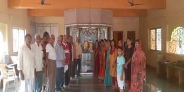 चांद्रसेनिय कायस्थ प्रभु समाज व देवस्थान ट्रस्ट मुरुड तर्फ श्री लक्ष्मीनारायण वर्धापनदिन उत्साहात संपन्न