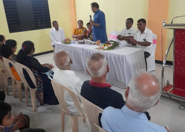 मुरूड जंजिरा परिषद हद्दीतील सी.के.पी.समाज हाॅल बांधकाम उदघाटन सोहळा संपन्न