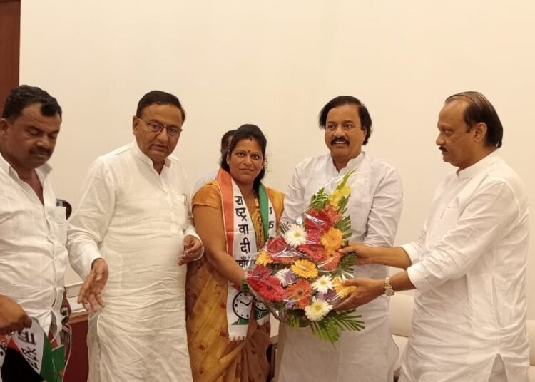 राष्ट्रवादी काँग्रेस महिला आघाडीच्या जिल्हाध्यक्षपदी सौ. वंदना खांडेभराड