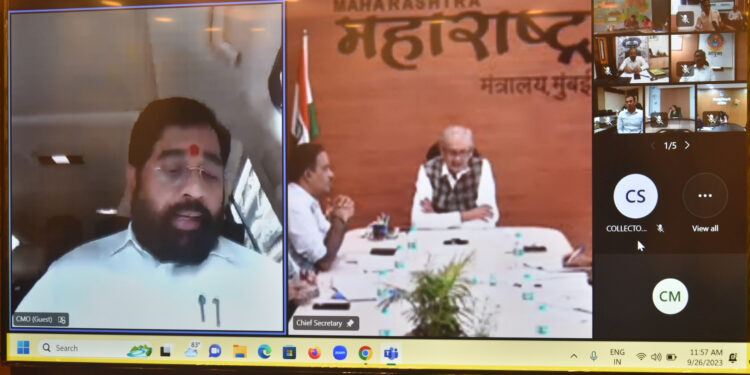 १ ऑक्टोबरला ‘स्वच्छतेसाठी एक तारीख- एक तास’ उपक्रम स्वच्छता अभियान ‘लोकचळवळ’ व्हावी – मुख्यमंत्री एकनाथ शिंदे