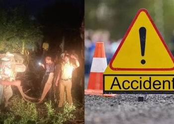 नगर-कल्याण महामार्गावर भयानक अपघात; तरुणीसह महिलेचा जागीच मृत्यू, एक जण गंभीर