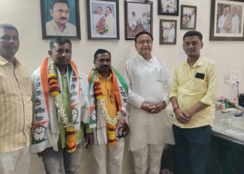 राष्ट्रवादी काँग्रेसमध्ये मोठ्या प्रमाणात कार्यकर्त्यांचे प्रवेश सुरू 