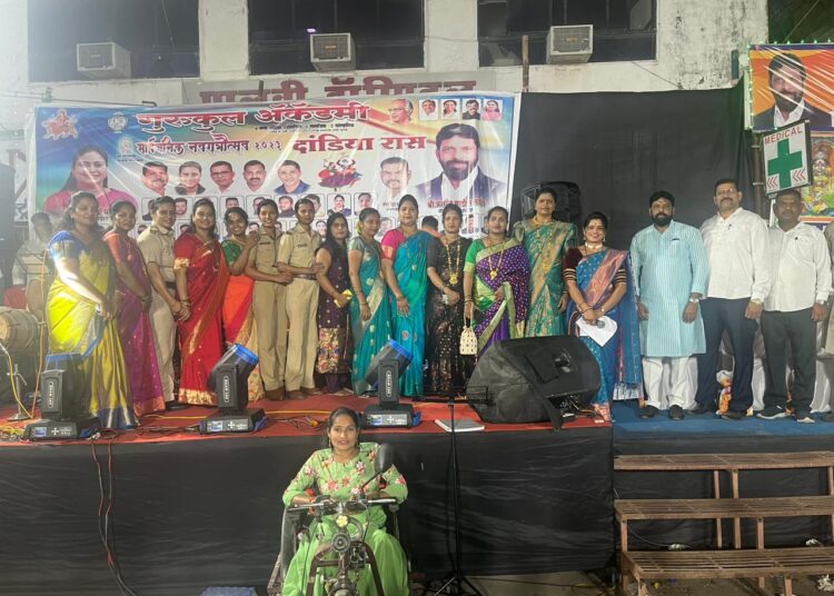 गुरुकुल ॲकॅडमी सार्वजनिक नवरात्रोत्सव उरण यांच्या तर्फे नव दुर्गांचा सन्मान