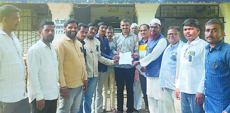 पत्रकार लक्ष्मण सोळुंके हल्लाप्रकरणातील आरोपींना अटक करण्याची मागणी