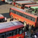 परभणी विभागातील बसफेऱ्या आजही बंद; मराठा आंदोलनाचा परिणाम