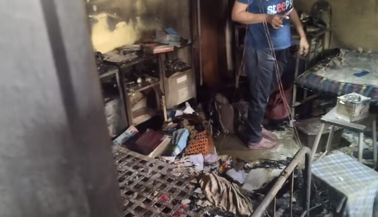 पुण्यात विद्यार्थिनींच्या वसतिगृहाला भीषण आग