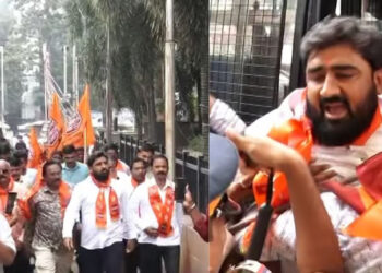 मुंबईत मराठी पाट्यांचा प्रश्न पेटला, आंदोलन करणाऱ्या मनसे कार्यकर्त्यांची धरपकड