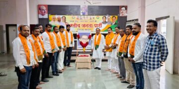 भारतरत्न डॉ. बाबासाहेब आंबेडकर यांना भाजपा जालनाच्या वतीने अभिवादन