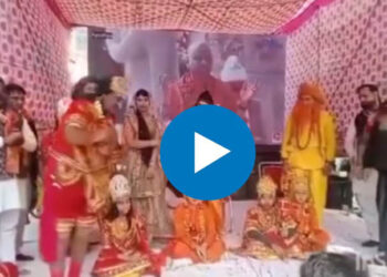 रामलीला मंचावरच हनुमान साकारणाऱ्या अभिनेत्याला आला हार्टअटॅक