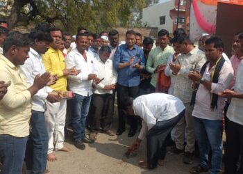  जनसुविधेसाठी सतीश घाटगे यांनी मिळवून दिला ५० लाखाचा निधी पूर्ण झालेल्या कामांचे उत्साहात लोकार्पण