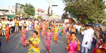 आत्मज्योत रथोत्सवात भारतीय संस्कृतीचे दर्शन