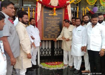 सार्वजनिक आरोग्य मंत्री तानाजीराव सावंत यांच्या हस्ते वळसंग ग्रामीण रुग्णालयाचे ई -लोकार्पण