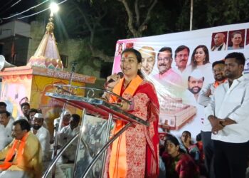 सत्तेचा उपयोग विरोधकांना जेलमध्ये टाकण्यासाठी-कुंभारीच्या सभेत प्रणिती शिंदे यांची मोदीवर टीका