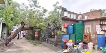 विदर्भात मान्सून पूर्व पावसाचा हाहाकार! नदी नाल्यांना पूर, वीज पडून दोन शेतकऱ्यांचा दुर्दैवी मृत्यू