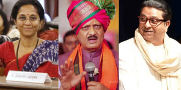 लाडकी बहीण अन् लाडका भाऊ…; राज ठाकरेंचा जाहीर सभेतून अजित पवारांना टोला