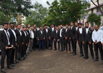 कोल्हापुर येथील विशाळ गड येथील जामा मस्जिदवर झालेला हल्ला आणि तोडफोड प्रकरणी जालना येथील मुस्मील समाजातील वकीलांचे निवेदन