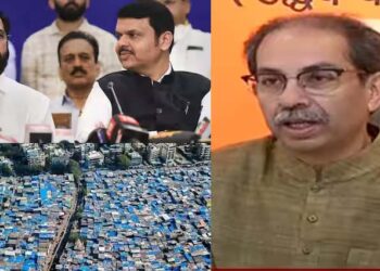 उद्या मुंबईचं नाव ‘अदानी सिटी’ ठेवतील, राज्य सरकार धारावीत ‘लाडका मित्र, लाडका उद्योगपती’ योजना राबवतंय; उद्धव ठाकरेंची घणाघाती टीका
