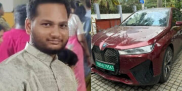 ठाण्यातील अत्तर व्यावसायिकाच्या गाडीने दुचाकीस्वाराला उडवले