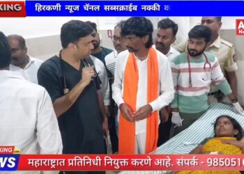 मनोज जरांगे पाटील अपघातग्रस्तांच्या भेटीला; अपघातग्रस्त वारकर्‍यांच्या कुटुंबातील एक सदस्याला नोकरी देण्याची मागणी