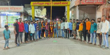 लोकशाहीर अण्णाभाऊ साठे जयंती उत्सव समितीच्या अध्यक्षपदी नीरज भालेराव तर सचिव पदी बबलू छत्रे यांची निवड