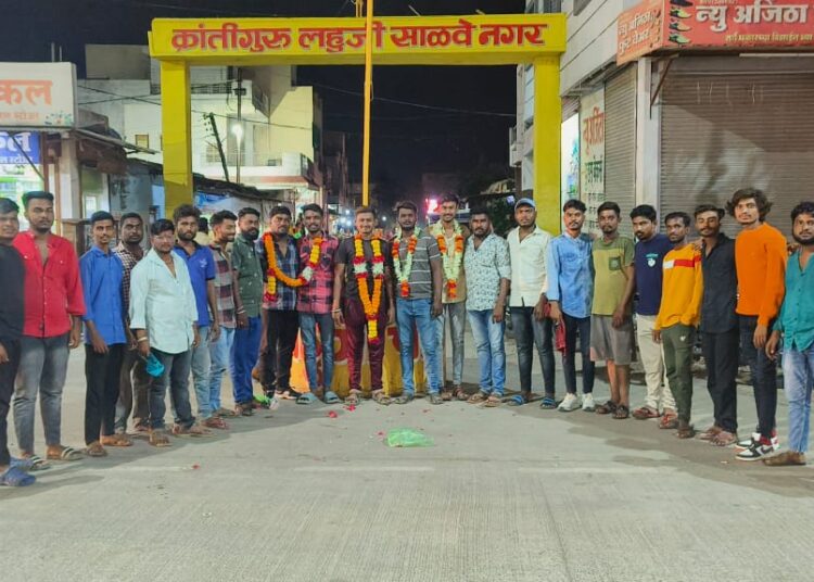 लोकशाहीर अण्णाभाऊ साठे जयंती उत्सव समितीच्या अध्यक्षपदी नीरज भालेराव तर सचिव पदी बबलू छत्रे यांची निवड