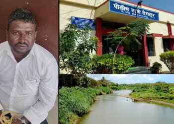 25 दिवसांच्या बाळाला गळा आवळून नदीत फेकलं