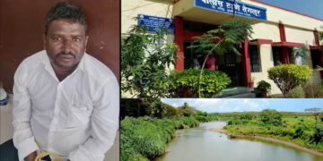 25 दिवसांच्या बाळाला गळा आवळून नदीत फेकलं