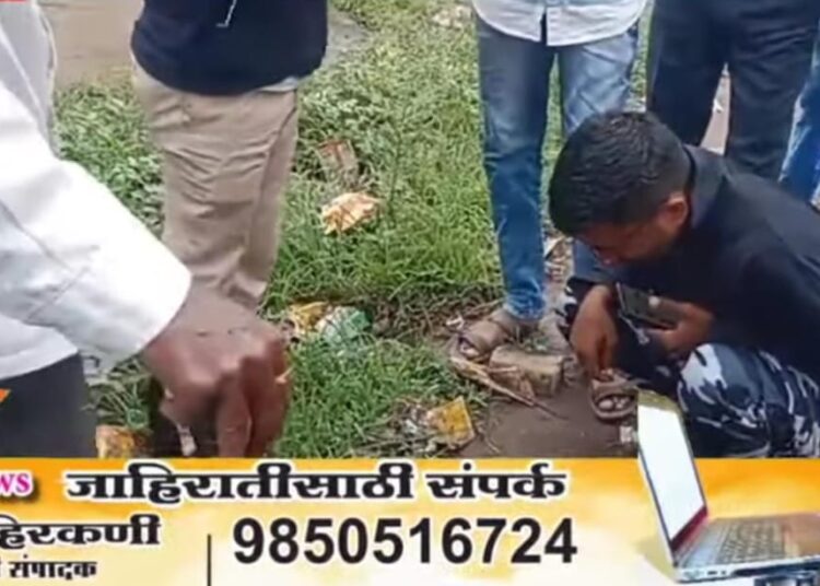 जालना शहरातील कन्हैयानगर परिसरात बिबट्या आढळला?