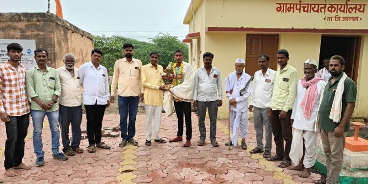 विलास सावंत यांची सैन्य दलात निवड