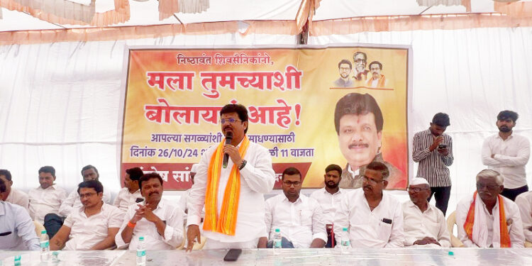 बदनापूर विधानसभा मतदारसंघातील निष्ठावंत शिवसैनिक संतोष सांबरे यांच्या पाठीशी एकवटले