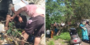 भर निवडणुकीत गावच्या ओढ्याला आला पैशांचा पूर