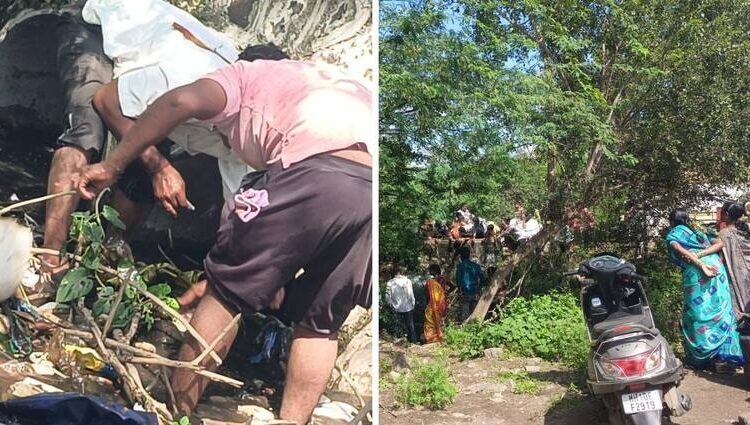 भर निवडणुकीत गावच्या ओढ्याला आला पैशांचा पूर