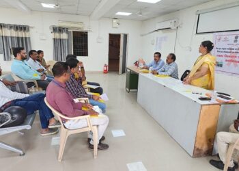 जिल्हा एड्स प्रतिबंध व नियंत्रण कार्यक्रम अंतर्गत जिल्हा सामान्य रुग्णालय येथे तक्रार निवारण अधिकारी कार्यशाळा संपन्न