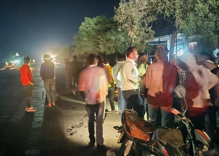 जालना-मंठा रोडवर चारचाकीची जोरदार धडक; पिरकल्याण प्रकल्पातील पांडुरंग गायकवाड यांचा जागीच मृत्यू